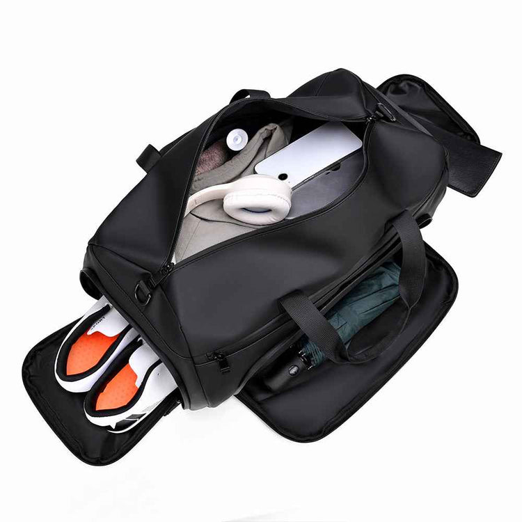 Portable Trolley Bag With Dry-wet Separation For Swimming And Sports