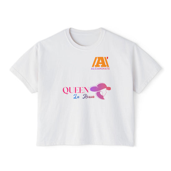 Queen La Rossa Graphic Boxy Tee – Women&