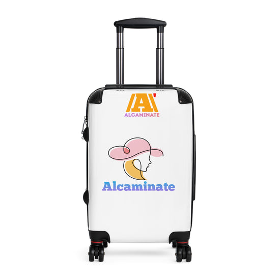 Alcaminate Branded Suitcase – Lightweight Travel Luggage with Logo