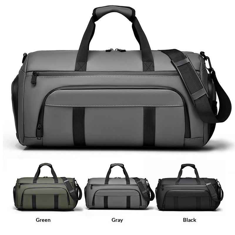 Portable Trolley Bag With Dry-wet Separation For Swimming And Sports